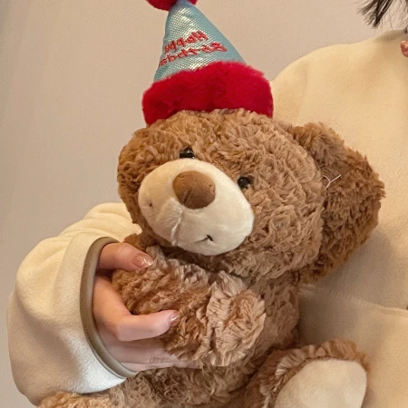 I love birthday hats, bear dolls, plush toys, teddy bears, stuffed dolls, hugs and sleeping dolls for my girlfriend I love birthday hats, bear dolls, plush toys, teddy bears, stuffed dolls, hugs and sleeping dolls for my girlfriend